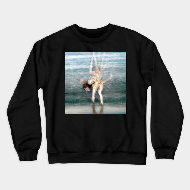 Sea Spirits Crewneck Sweatshirt by rozmcq